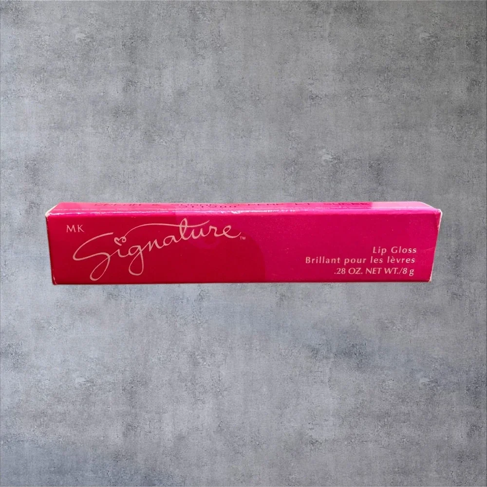 Mary‎ Kay MK Signature Lip Gloss Cream & Sugar 311900 .28oz New Shimmer Gold